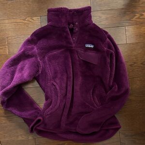 Patagonia Deep Purple Fleece Jacket